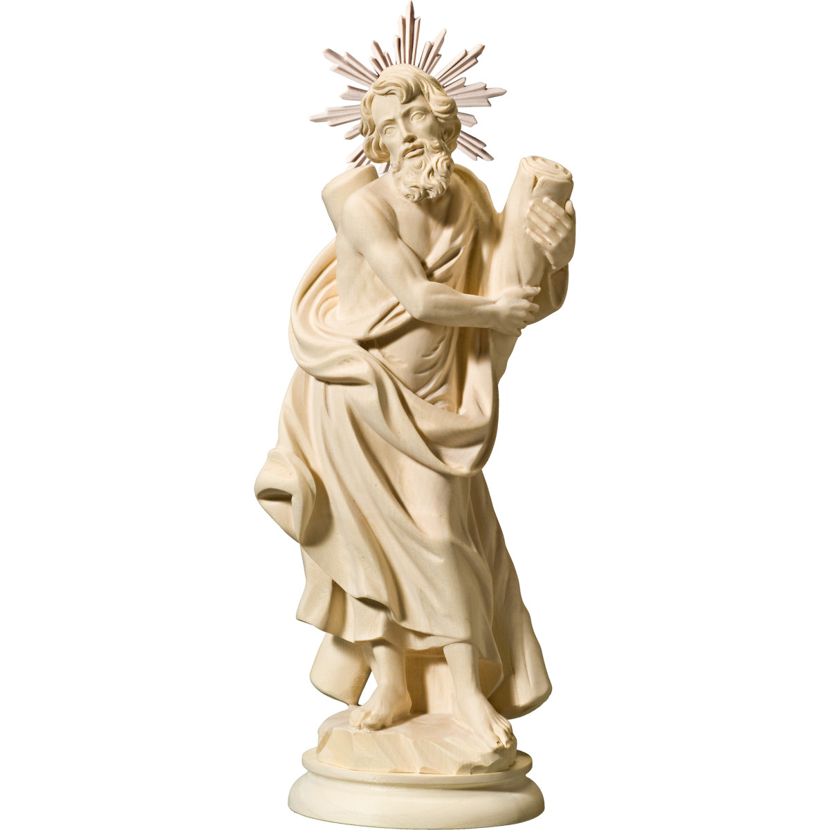 San Andrés con aureola